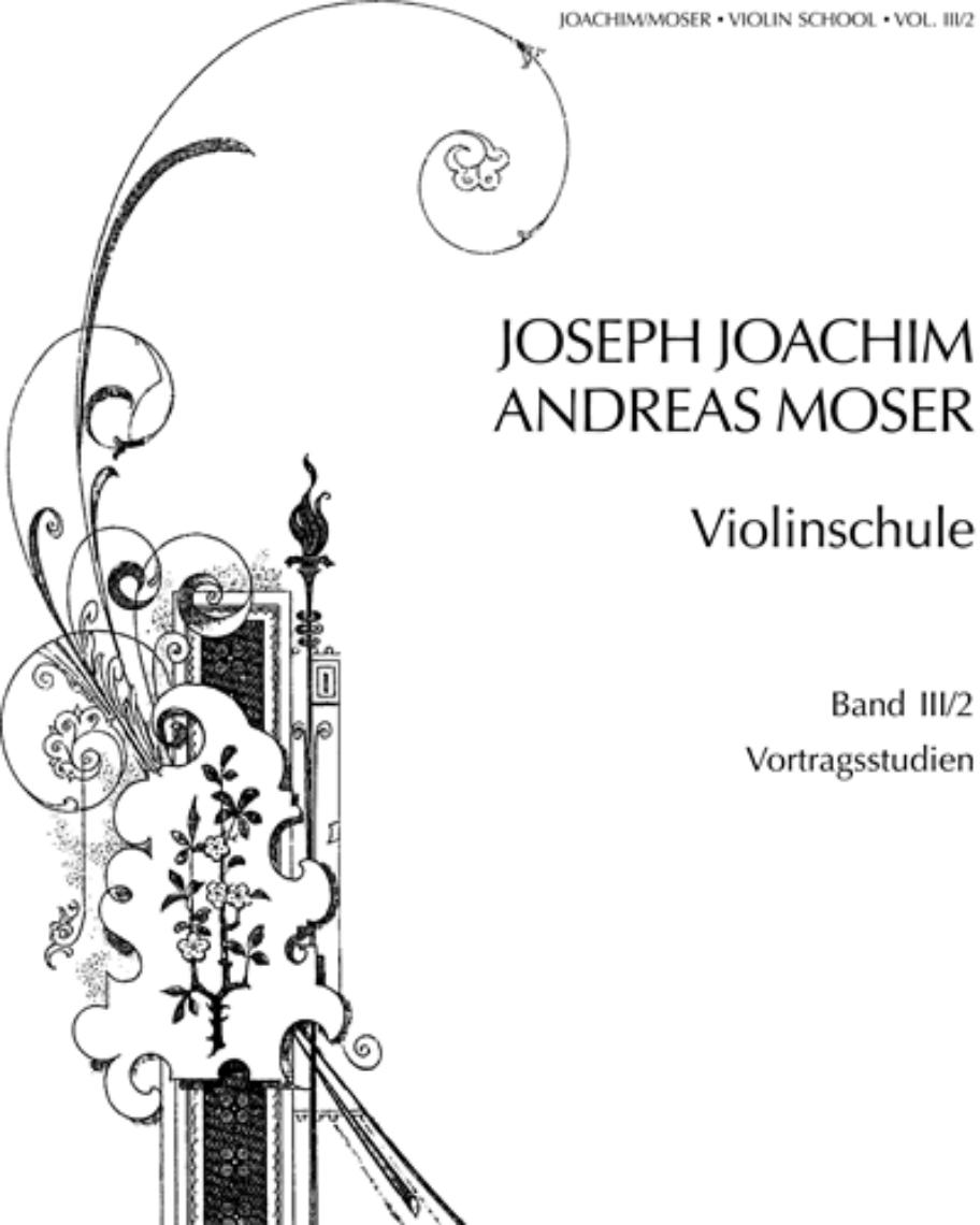 Violinschule, Vol. III/2 — 约瑟夫·约阿希姆