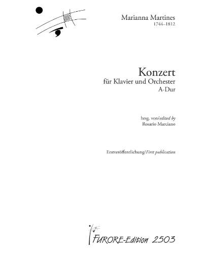 Piano Concerto in A major — Marianna von Martines