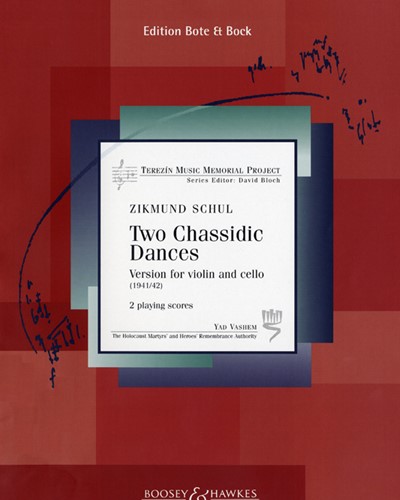 Two Chassidic Dances, op. 15 — Zikmund Schul
