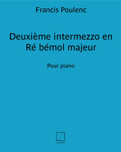Deuxième intermezzo in E-flat major — 普朗克