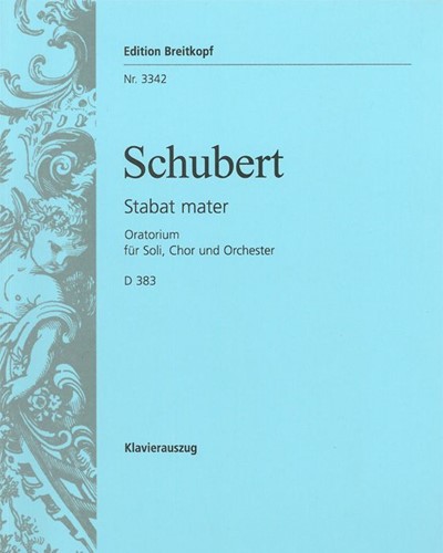 Stabat mater in F minor, D 383 — 舒伯特
