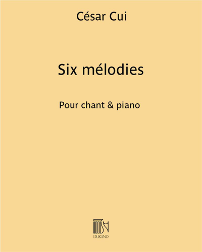 Six Mélodies, op. 23 — 居伊