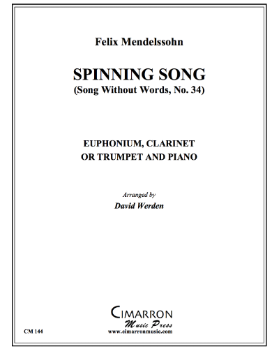 Spinning Song (No. 34 from 'Song Without Words') — 门德尔松
