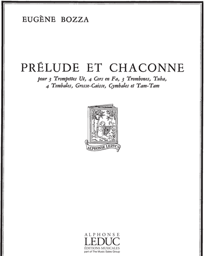 Prélude et Chaconne — 欧仁·博扎