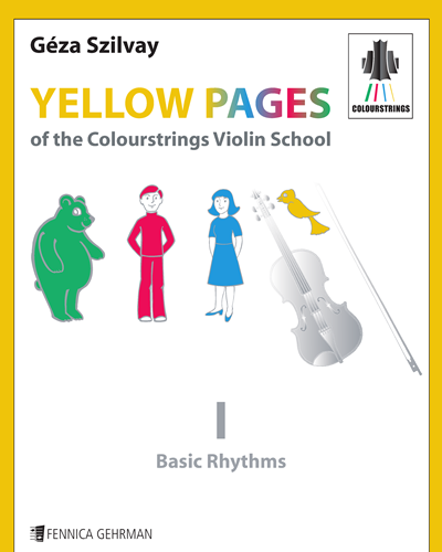Colourstrings Violin ABC: Yellow Pages - Book 1 — Géza Szilvay