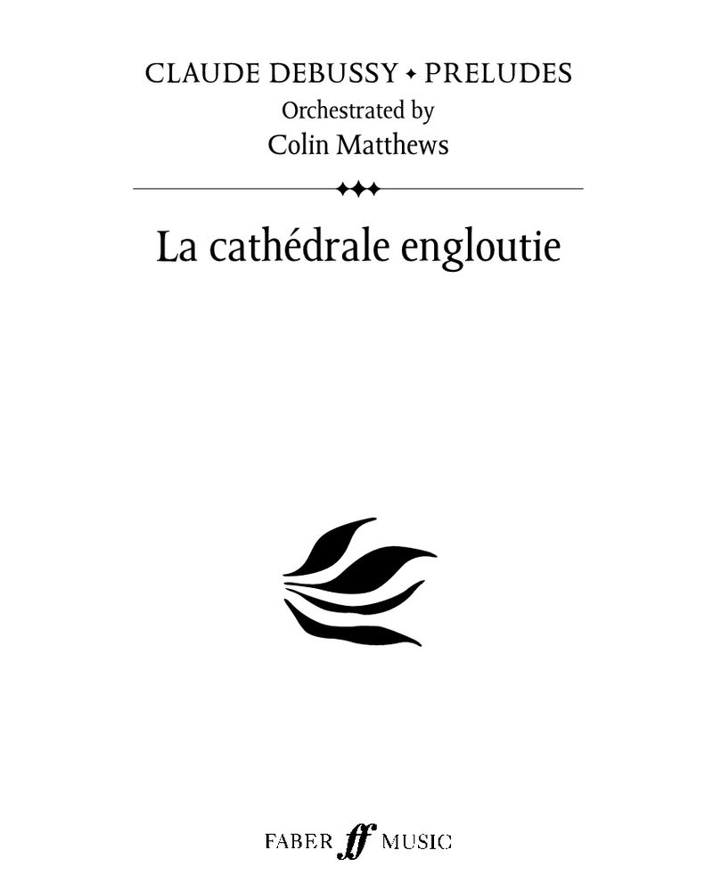 La Cathédrale Engloutie — 德彪西