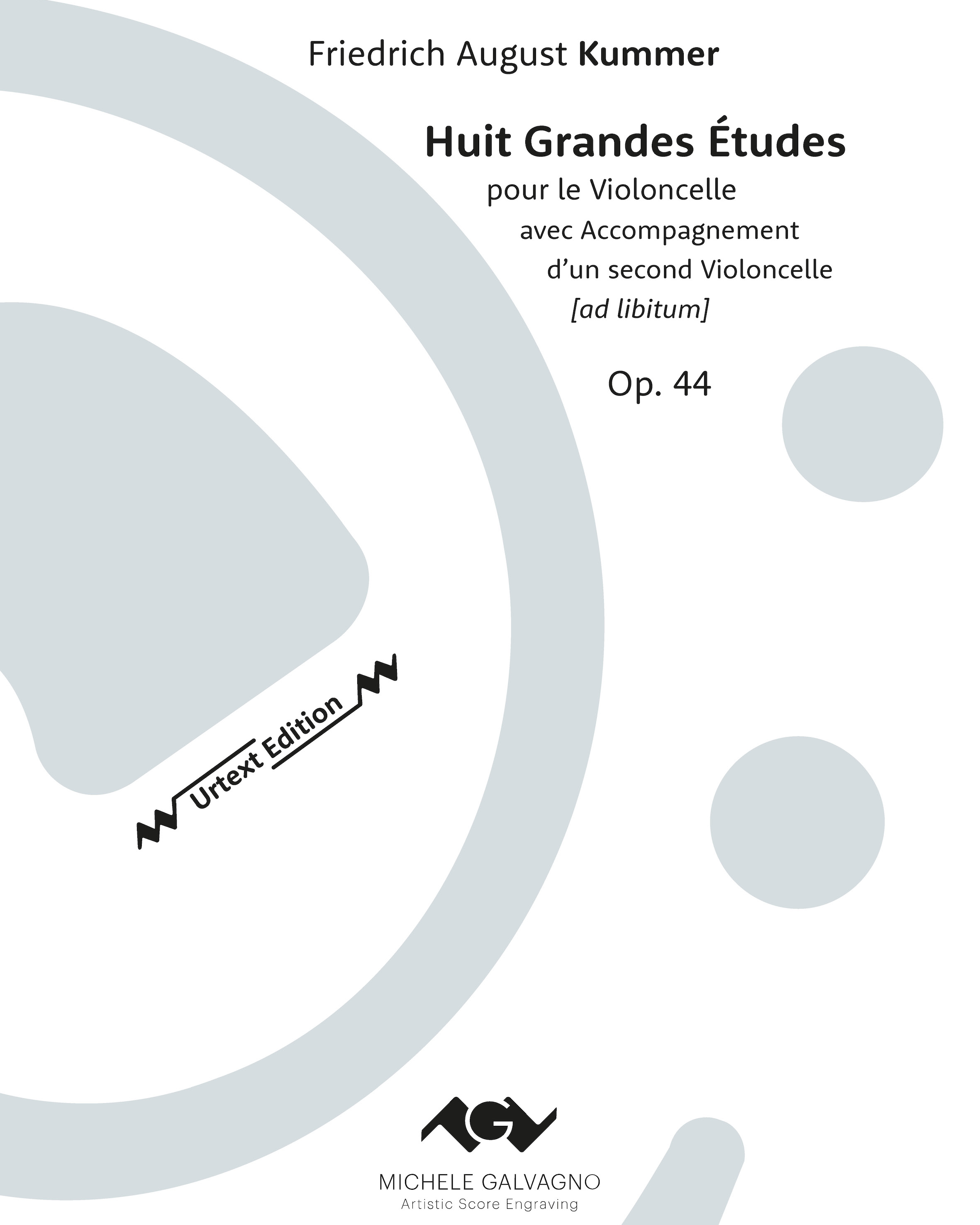 Eight Grand Studies, op. 44 — Friedrich August Kummer