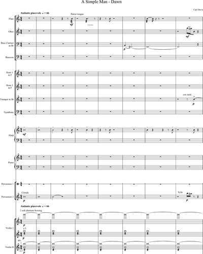 A Simple Man — Carl Davis