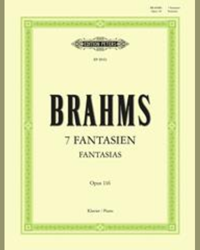 7 Fantasies Op.116 — 勃拉姆斯