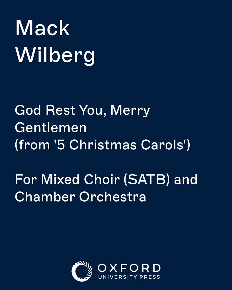 God Rest You, Merry Gentlemen (from '5 Christmas Carols') — 大卫·威尔科克斯