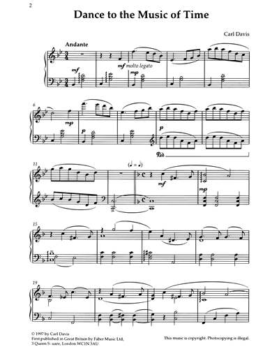 Dance To The Music Of Time — 卡尔·戴维斯