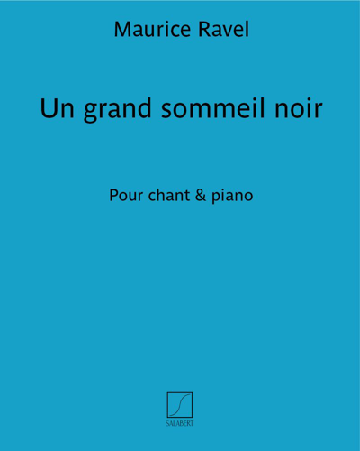 Un grand sommeil noir — 拉威尔