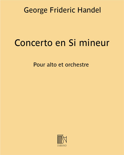 Concerto in B minor — 亨德尔