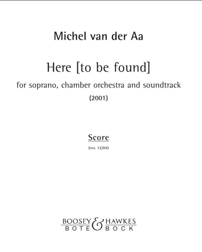Here — Michel van der Aa