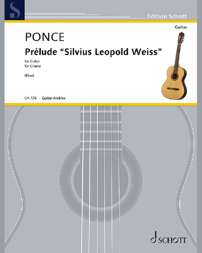 Prelude "Silvius Leopold Weiss" — 庞塞