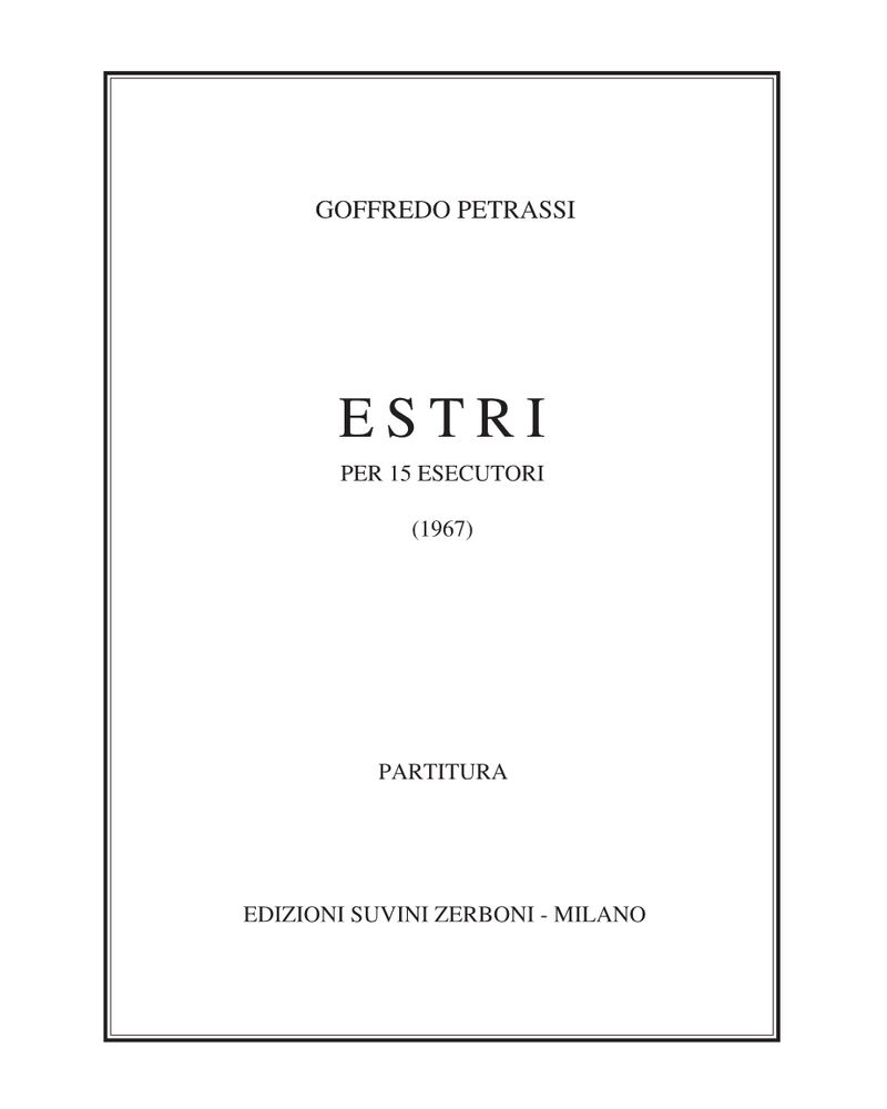 Estri — 彼得拉西