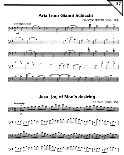 'Aria' (from 'Gianni Schicchi') & 'Jesu, Joy Of Man's Desiring' — Johann Sebastian Bach