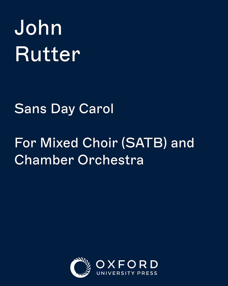 Sans Day Carol — 约翰·拉特