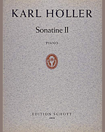 Two Sonatinas — Karl Höller