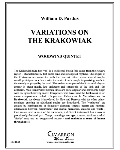 Variations on the Krakowiak — William Pardus