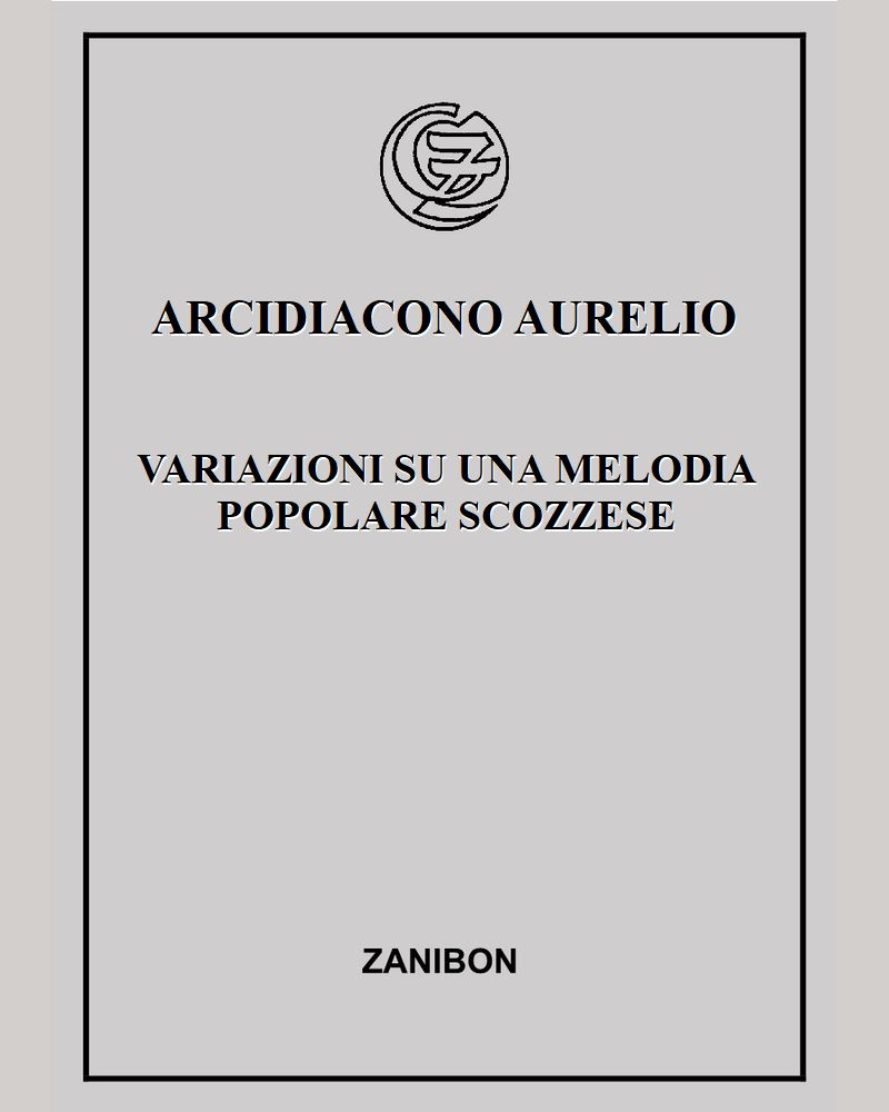 Variazioni su una melodia popolare scozzese — Arcidiacono Aurelio