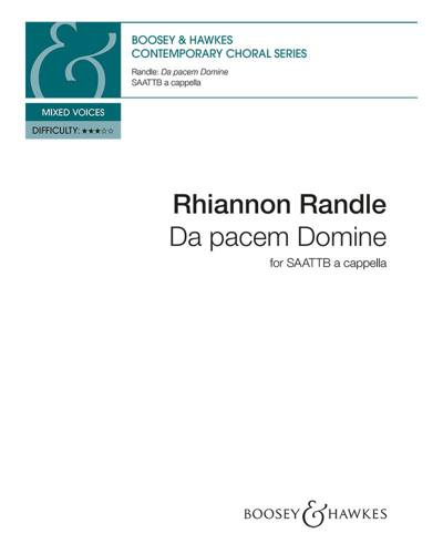 Da pacem Domine — Rhiannon Randle