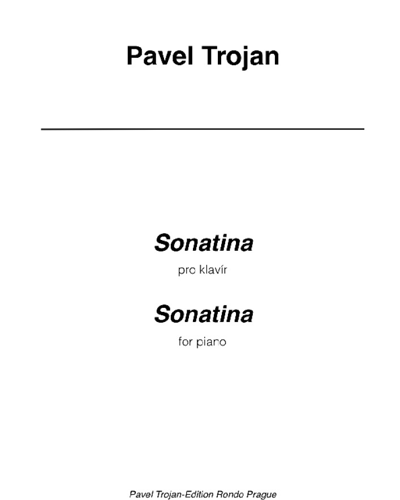 Sonatina for Piano — Pavel Trojan