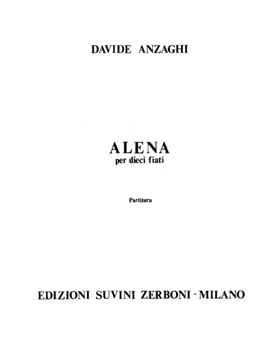 Alena — Davide Anzaghi