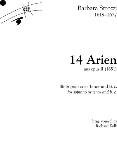 Fourteen Arias (from op. 2) — Barbara Strozzi