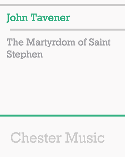 The Martyrdom of Saint Stephen — 约翰·塔文纳