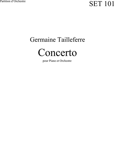 Piano Concerto — 塔耶费尔