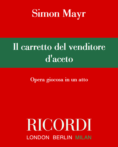 Il carretto del venditore d'aceto — 约翰·西蒙·迈尔