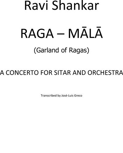 Raga-Mala (Garland of Ragas) — Ravi Shankar