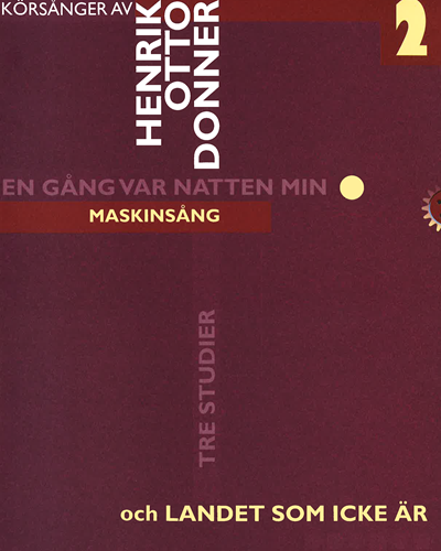 En Gång Var Natten Min — Henrik Otto Donner