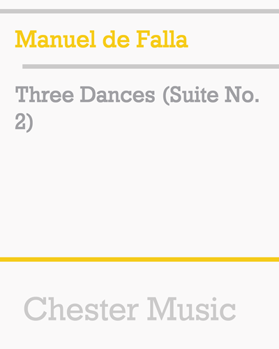 Three Dances (Suite No. 2) — 法雅