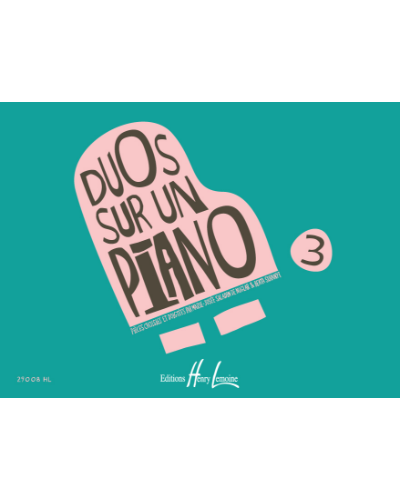 Duos sur un Piano, Vol. 3 — Marie-Josée Saladin de Nuglar