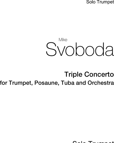 Triple Concerto — Mike Svoboda