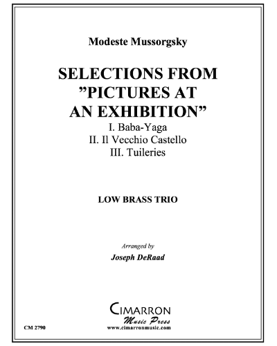 Selections from 'Pictures at an Exhibition' — 穆索尔斯基