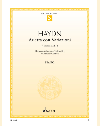 Aria with variations — Joseph Haydn