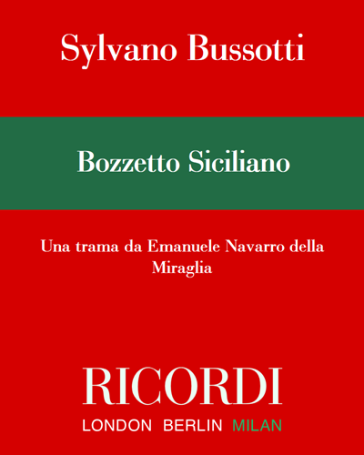 Bozzetto siciliano (tredici trame n. 9) — Sylvano Bussotti