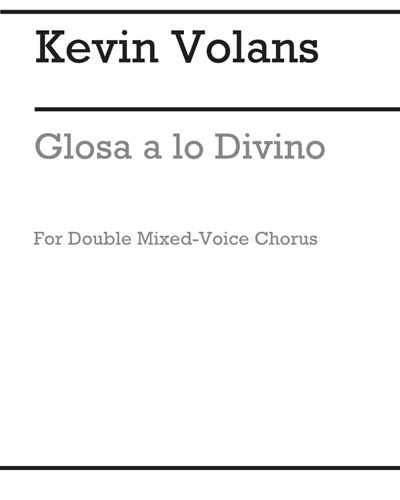 Glosa a lo Divino — Kevin Volans