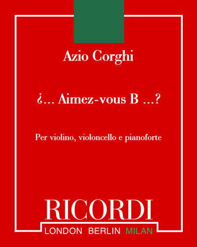 ¿... Aimez-vous B ...? — Azio Corghi
