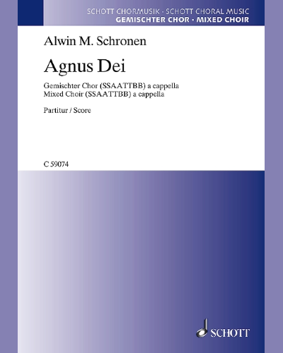 Agnus Dei — Alwin Michael Schronen