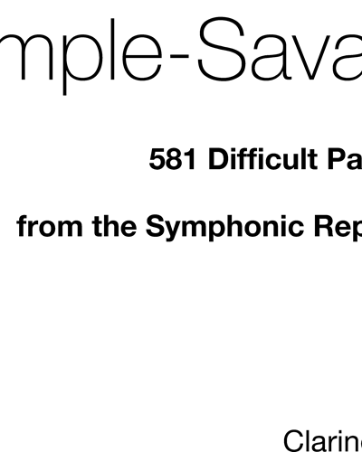 Difficult Passages, Vol. 3 — Richard Temple-Savage