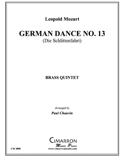 German Dance No. 13, 'Die Schlittenfahrt' — 利奥波德·莫扎特