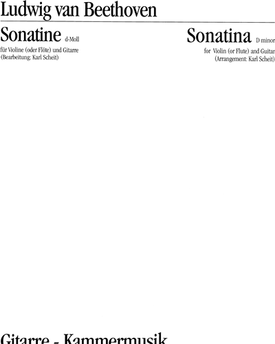 Sonatina in D minor — Ludwig van Beethoven