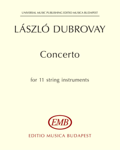 Concerto — László Dubrovay