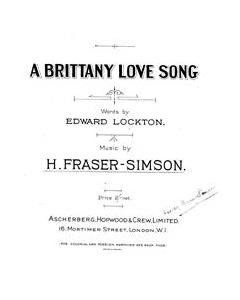 A Brittany Love Song — Harold Fraser-Simson
