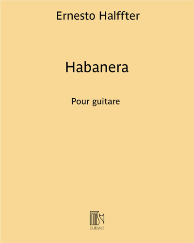 Habanera — Ernesto Halffter