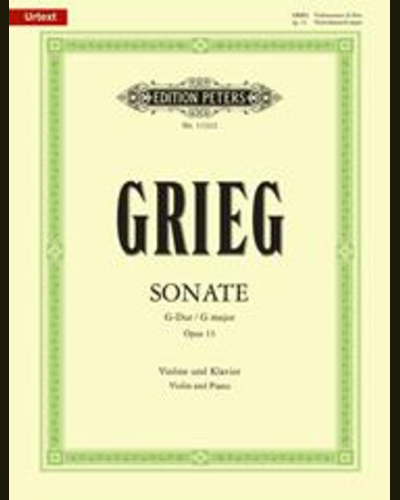 Violin Sonata No. 2 in G Op.13 — 格里格